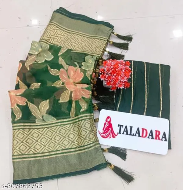 Taladara's_New_Fancy_Brasso_Printed_Premium_Saree_With_Jalar_Border