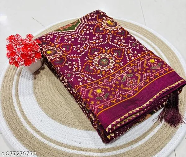 Taladara's_New_Pashmina_Printed_Patola_Premium_Saree_For_Women