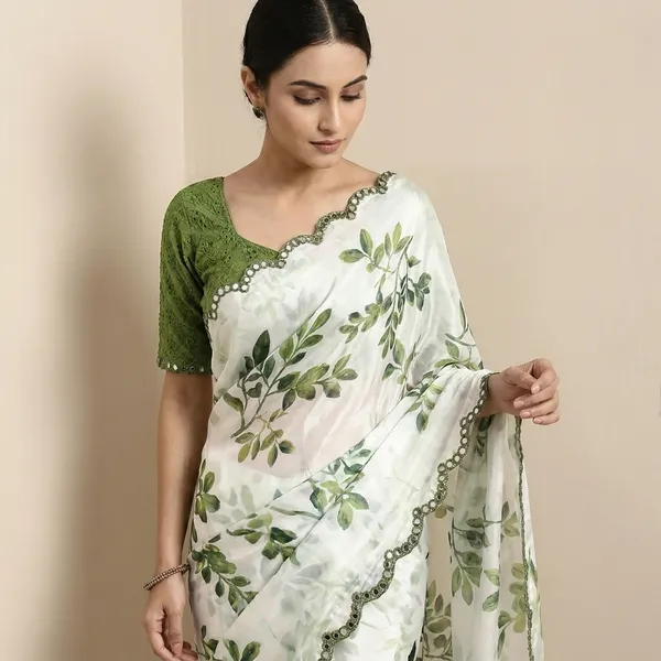 Taladara's_New__Georgette_Printed_Premium_Saree_Mirar_Lace_Border_For_Women