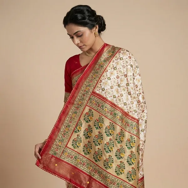 Taladara's_New_Fancy_Pashmina_Patola_Premium_Saree_For_Women