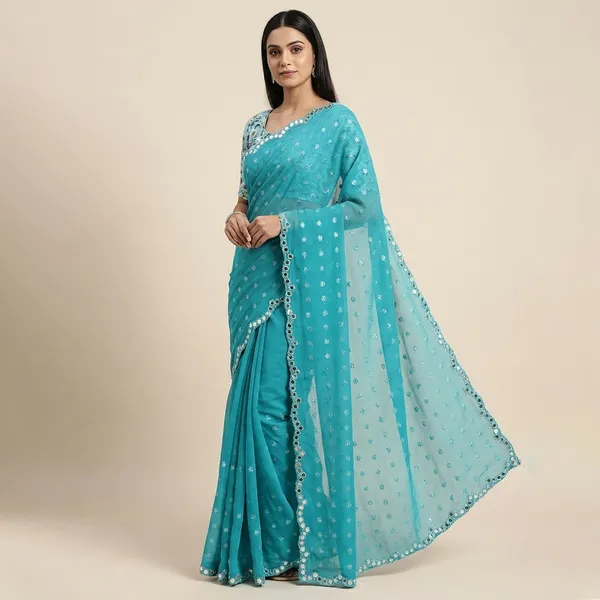 Blue_Fancy_Mirror_Mos_Buti_Premium_Saree_For_Women
