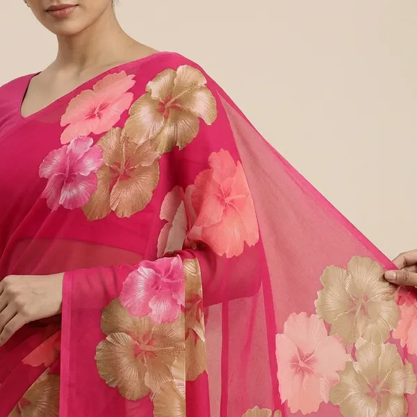 Pink_Fancy_Georgette_Printed_Premium_Saree_For_Women