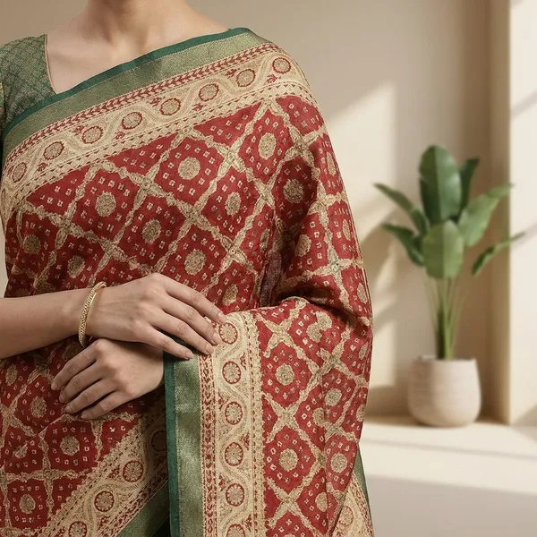 Multicolor_Chiffon_Printed_Premium_Saree_For_Women