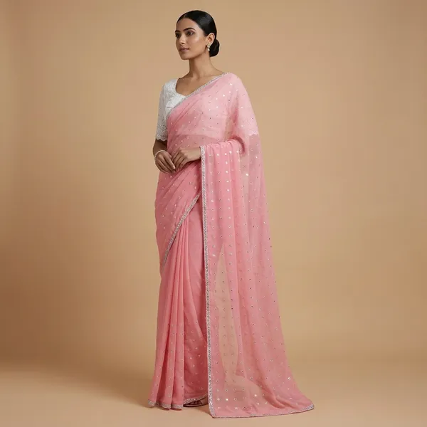 Pink_Moss_Butti_Printed_Premium_Saree_For_Women