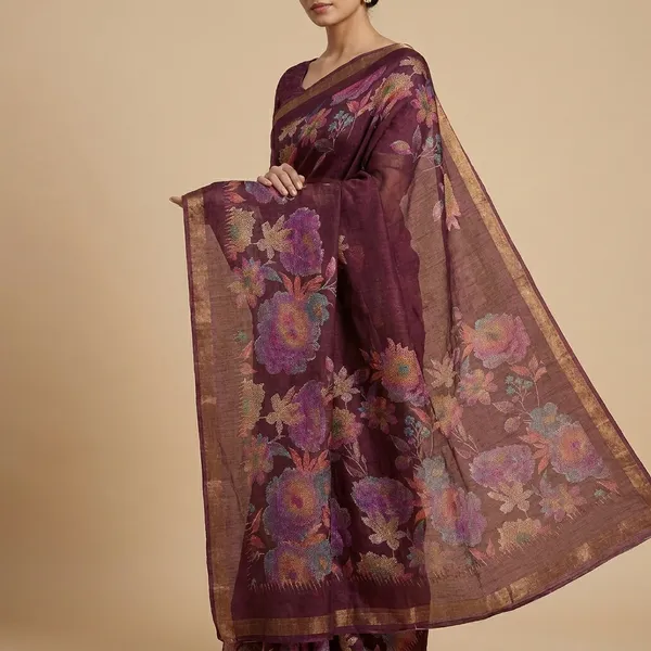 Purple_Fancy_Mal_Cotton_Printed_Premium_Saree_For_Women