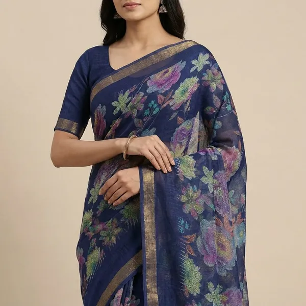 Multicolor_Fancy_Mal_Cotton_Printed_Premium_Saree_For_Women