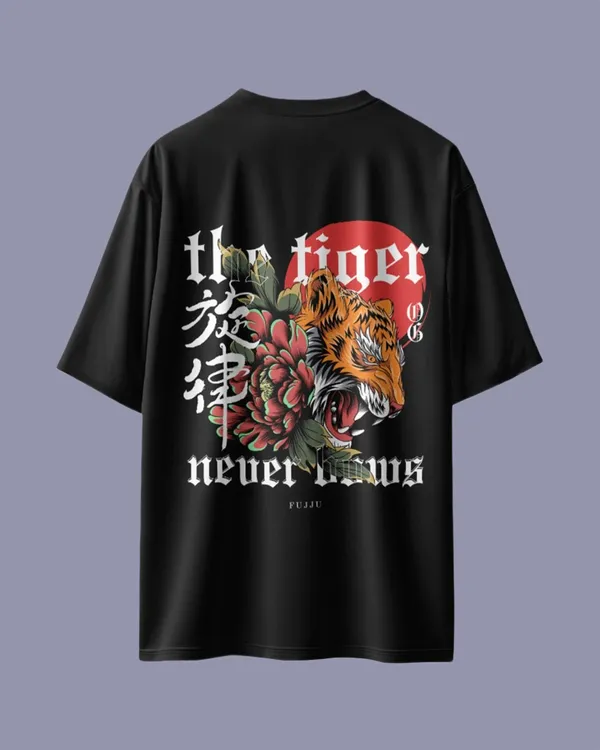 Fujju_Made_For_Legend_Black_Oversized_T_Shirt_300_Gsm_100_Cotton