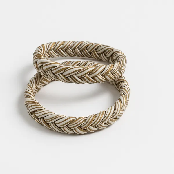 Natural_Natural_Fiber_Bangles_For_Women__(pack_of_two_pieces)