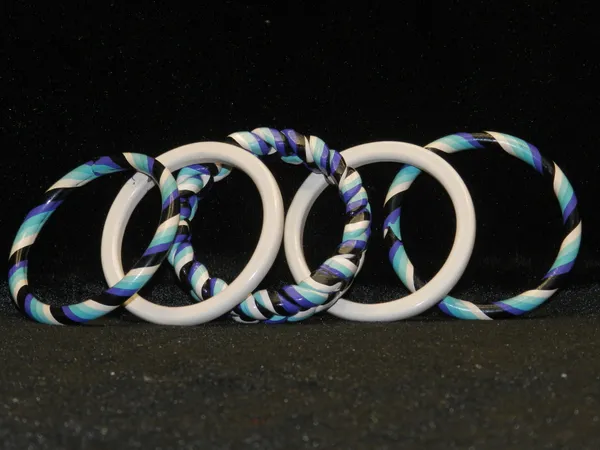 Multicolor_Plastic_Bangles_For_Women._[Single_Hand_Stake__(pack_of_five_pieces)]