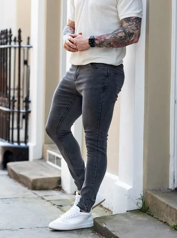 Grey_Premium_Stretch_Denim_Solid_Skinny_Fit_Jeans_For_Men