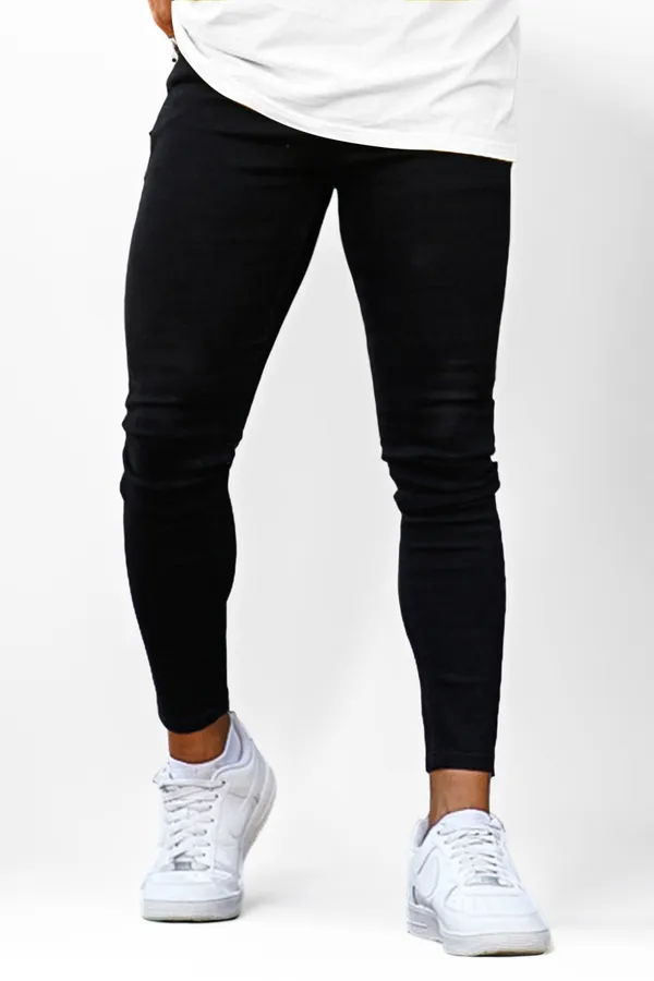 Black_Stretch_Denim_Super_Skinny_Fit_Jeans_For_Men