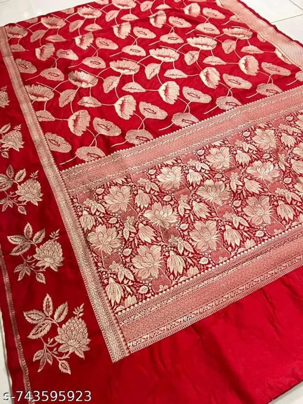 Traditional_Red_Banarasi_Silk_Saree_For_Wedding