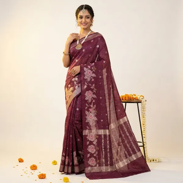 Banarasi_Silk_Saree_In_Viscose_Blend