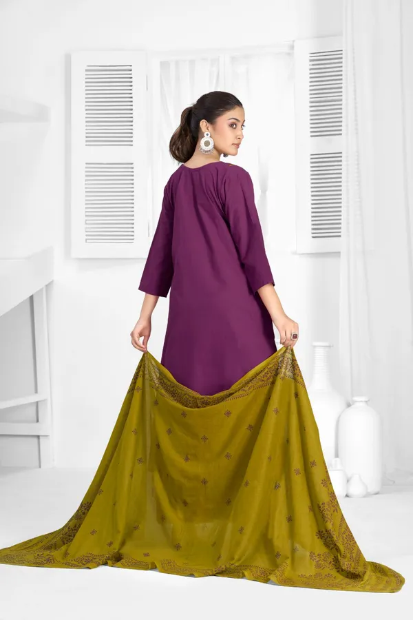 Purple_Pure_Cotton_Premium_Kurta_Sets_For_Women