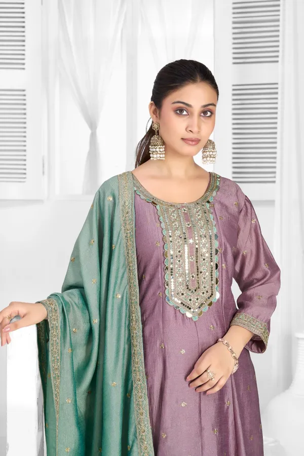 Lavender_Organza_Silk_Premium_Kurta_Sets_For_Women