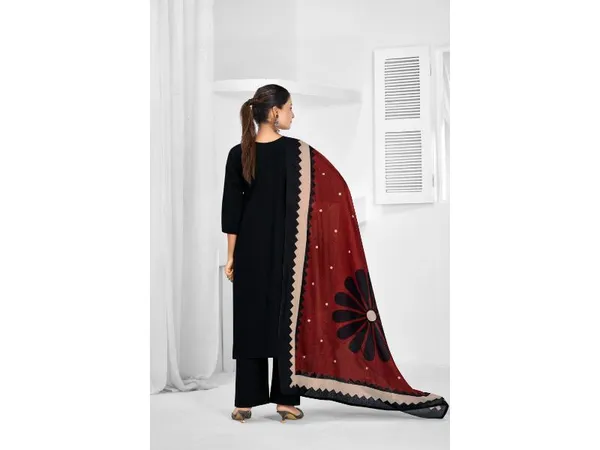 Black_Pure_Cotton_Premium_Kurta_Sets_For_Women