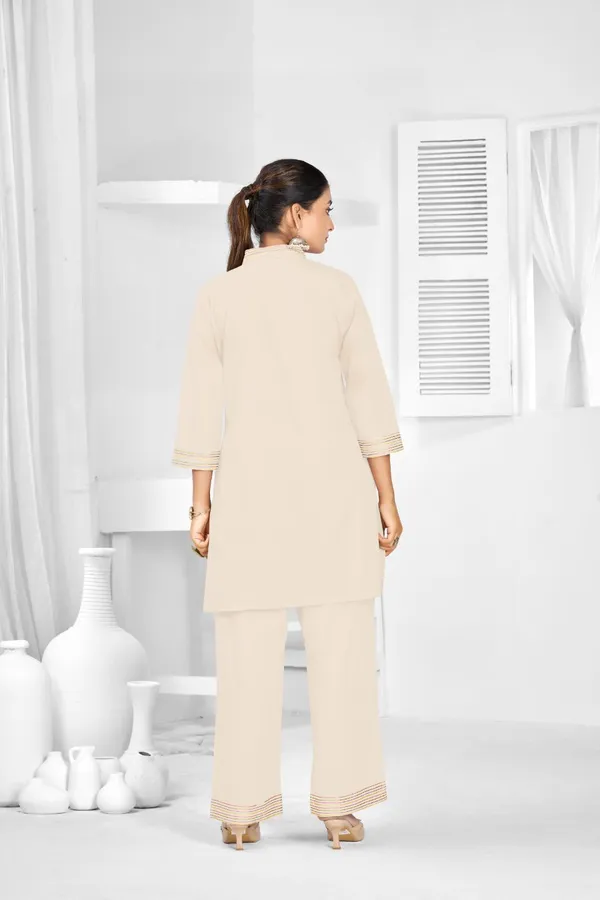 White_Pure_Cotton_Premium_Co_Ord_Set_For_Women