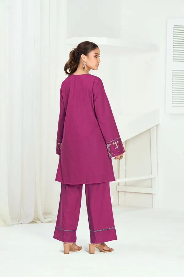 Mauve_Pure_Cotton_Premium_Co_Ord_Set_For_Women