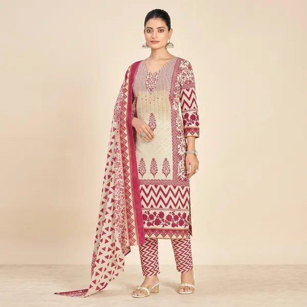 Multicolor_Cambric_Cotton_Premium_Kurta_Sets_For_Women