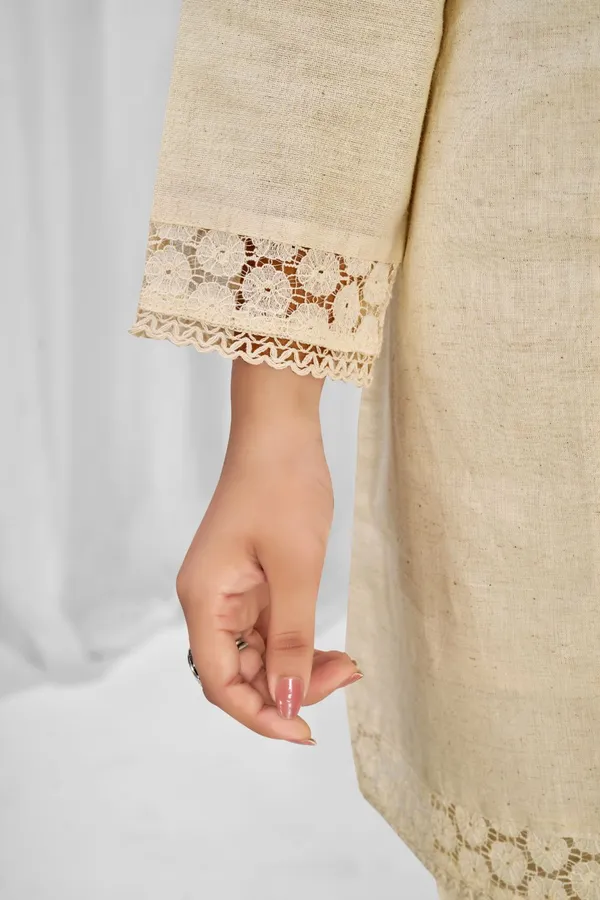 Cream_Pure_Cotton_Premium_Co_Ord_Set_For_Women