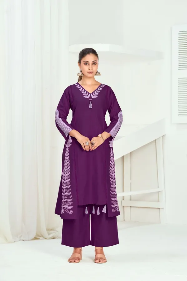 Purple_Pure_Cotton_Premium_Kurta_Sets_For_Women