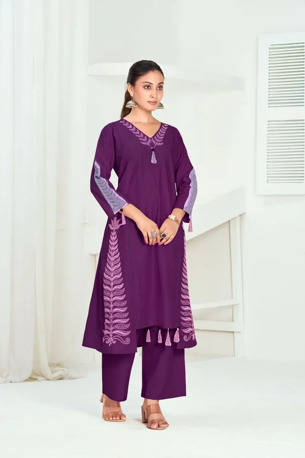 Purple_Pure_Cotton_Premium_Kurta_Sets_For_Women