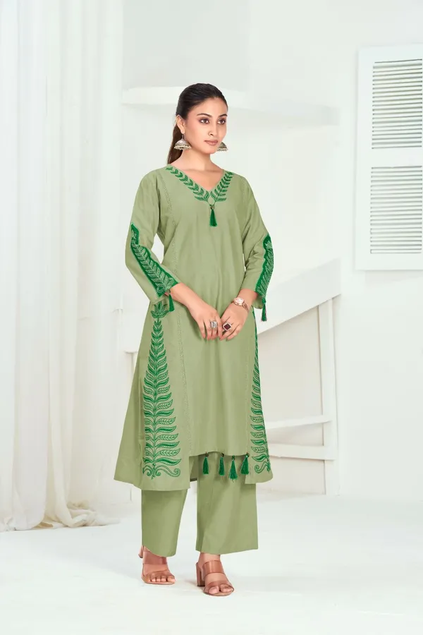 Green_Pure_Cotton_Premium_Kurta_Sets_For_Women