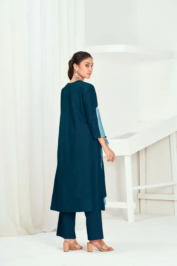 Teal_Blue_Pure_Cotton_Premium_Kurta_Sets_For_Women