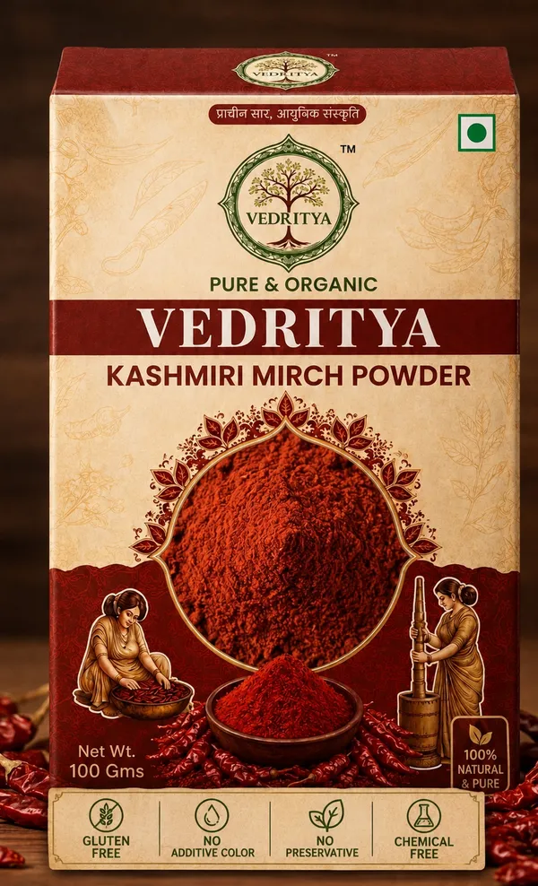 Vedritya_Kashmiri_Mirch_Powder(200gram)