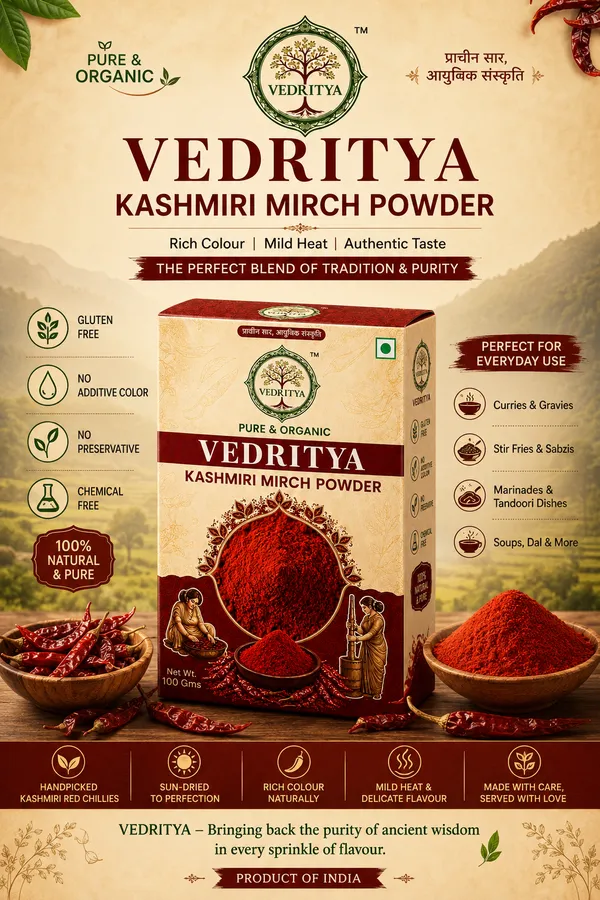 Vedritya_Kashmiri_Mirch_Powder(200gram)