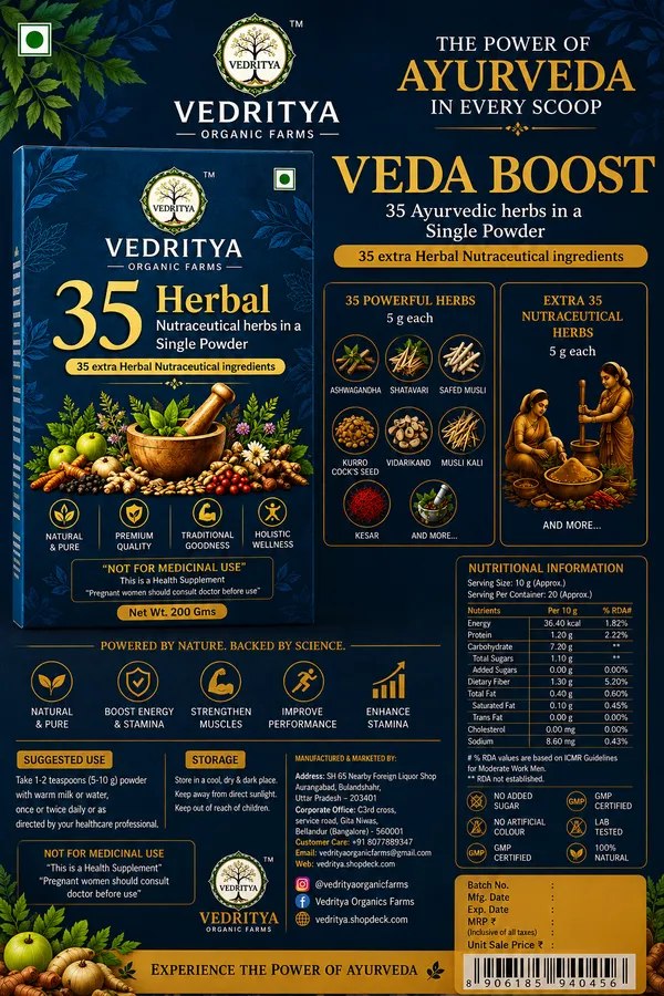 Pack_Of_2_Combo_of_Vedritya_Multigrain_Atta_And_Veda_Boost_Herbal_Powder_