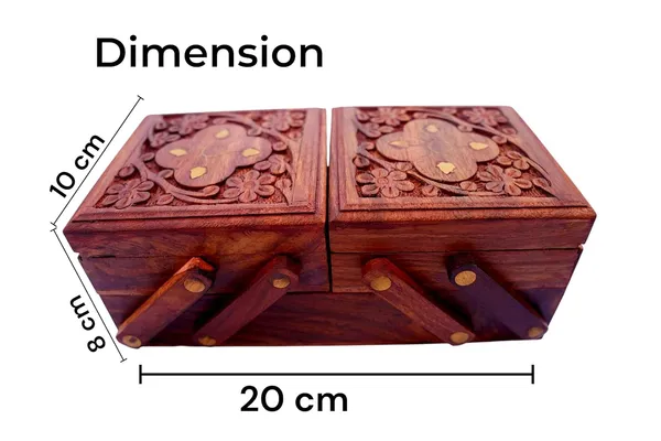 Wooden_Jewellery_Box_Handcrafted_Organiser_Storage_For_Women_And_Girls