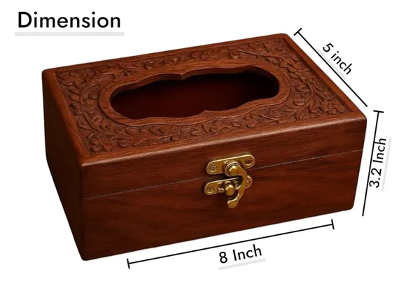 Napkin_Box_For_Car_Gift_Wooden_Tissue_Box_Holder_For_Dining_Table_Rectangle_Shaped_For_Kitchen_Restaurant_Hotel