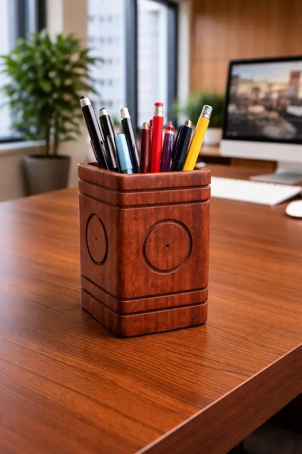 Sheesham_Wood_Pencil_Holder_Gift_Wooden_Pen_Stand_Organizer_With_Square_Design_Pencils_Stand_Natural_Brown_Finish