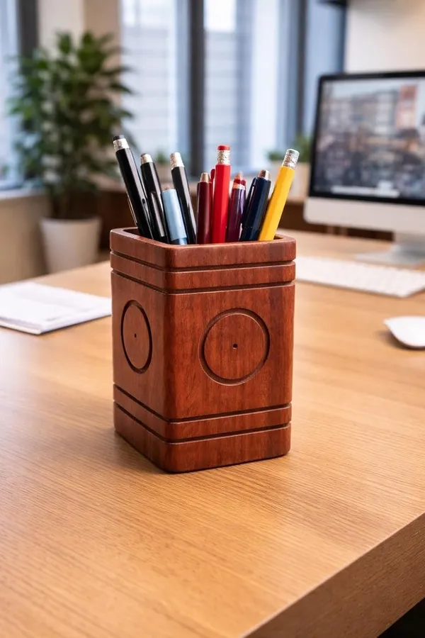 Sheesham_Wood_Pencil_Holder_Gift_Wooden_Pen_Stand_Organizer_With_Square_Design_Pencils_Stand_Natural_Brown_Finish