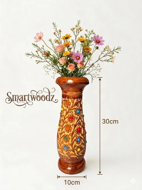 Wooden_Flower_Vase