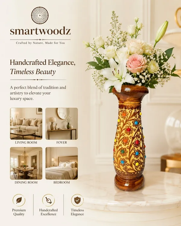 Wooden_Flower_Vase