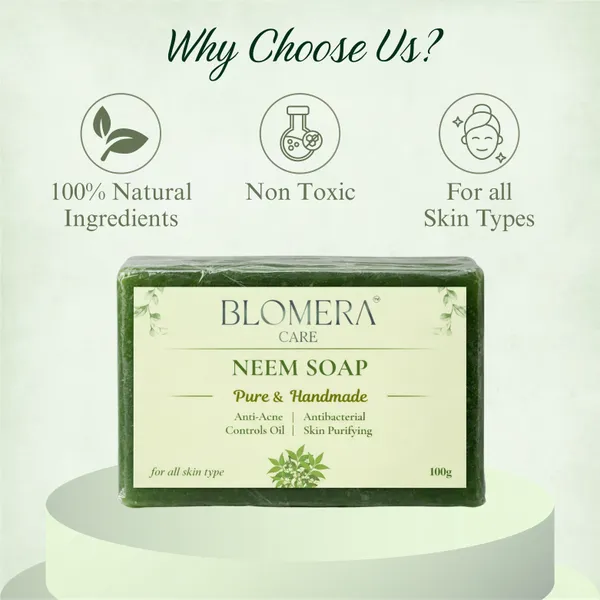 Blomera_Care_Neem_Soap_-_Pure_&_Handmade_Anti-Acne_Antibacterial_Soap_(100g)_-_Pack_of_3
