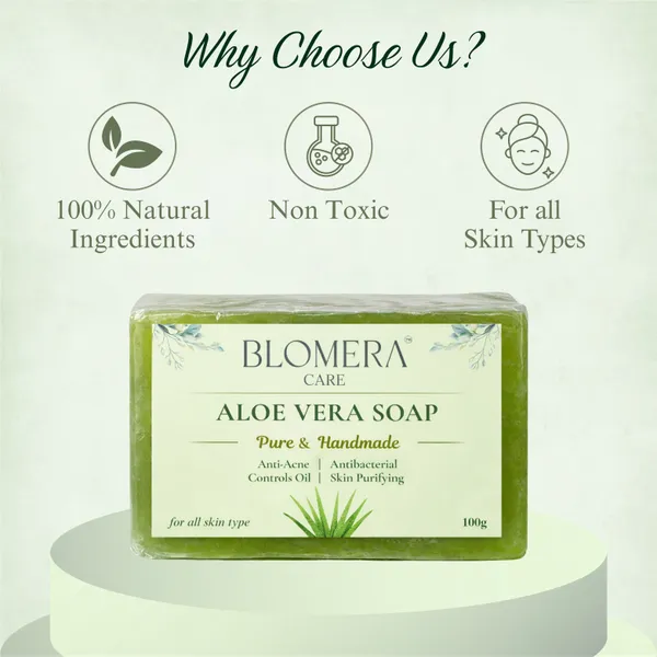 Blomera_Care_Aloe_Vera_Soap_-_Pure_&_Handmade_Antibacterial_Skin_Purifying_Soap_(100g)_-_Pack_of_3