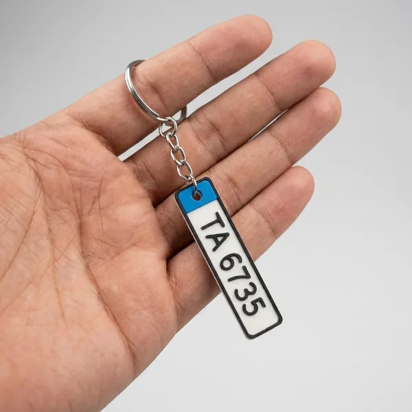 Multicolour_License_Plate_Number_Keychain_|_Customized_4D_Number_Plate_Keychain