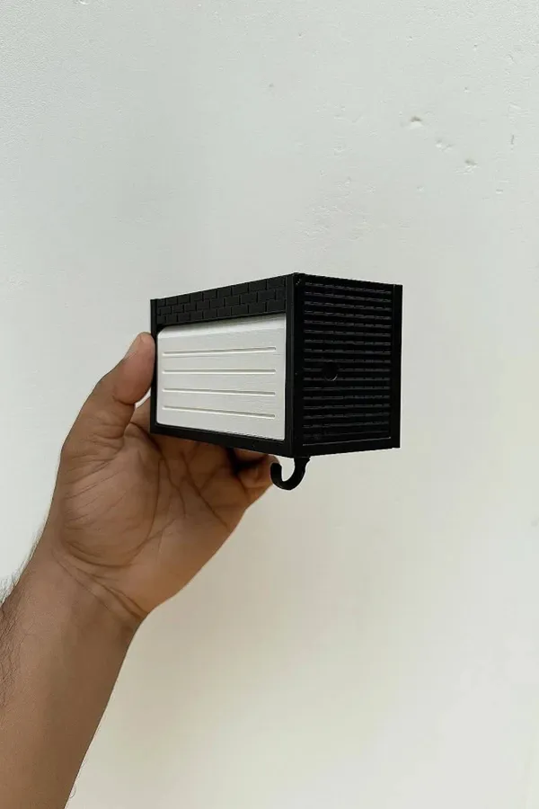 Multicolour_3D_Car_Garage_Key_Holder_|1:64_Cars_Wall-Mounted_Key_Holder_|_Mini_Car_Display_&_Organizer_For_Keys,_Garage_(Car_Not_Included)