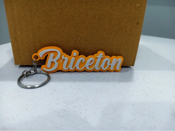 Orange_Briceton_Personalized_Name_Keychain_-_Orange_And_White