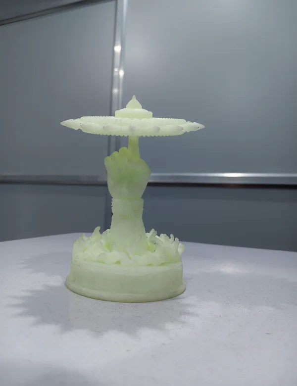 Pale_Green_Decorative_Glow-In-The-Dark_Mushroom_Figurine_With_Intricate_Detailing
