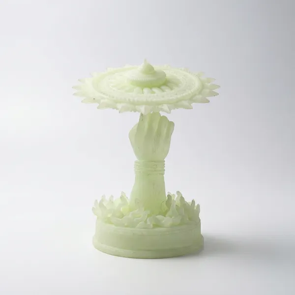 Pale_Green_Decorative_Glow-In-The-Dark_Mushroom_Figurine_With_Intricate_Detailing