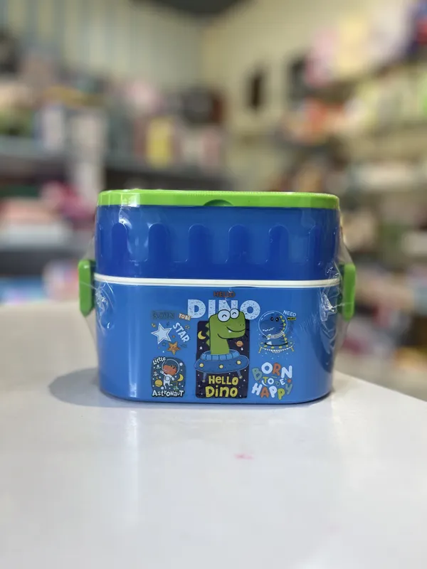 Blue_Plastic_Dinosaur_Double_Layer_Lunch_Box_With_Handle_For_Kids