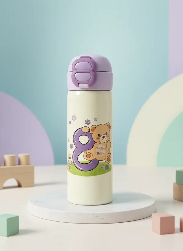 Off_White_Stainless_Steel_Teddy_Bear_Insulated_Water_Bottle_For_Kids