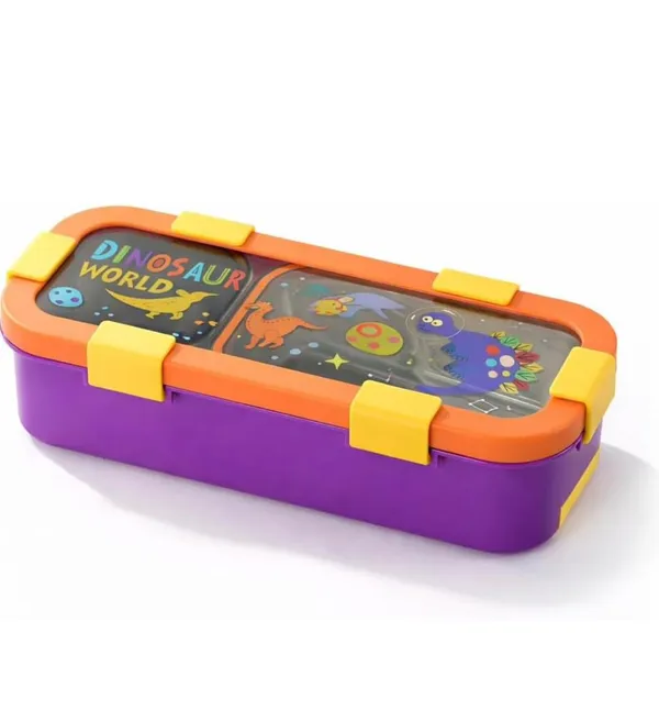 Purple_And_Orange_Plastic_Dinosaur_World_3-Compartment_Lunch_Box_For_Kids