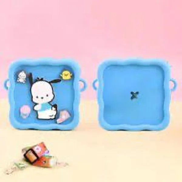 Blue_Plush_Fabric_Cartoon_Character_Storage_Tray_For_Kids_-_Pack_of_4