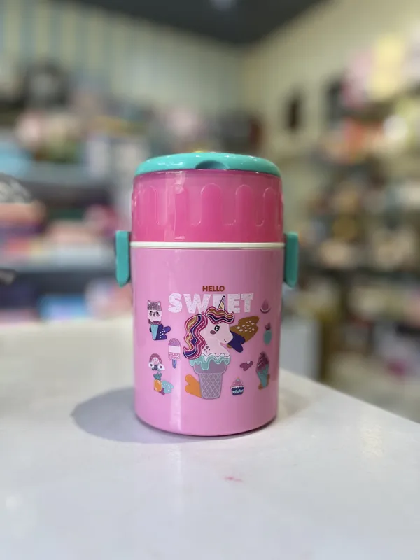 Pink_Plastic_Unicorn_Insulated_Lunch_Box_For_Kids
