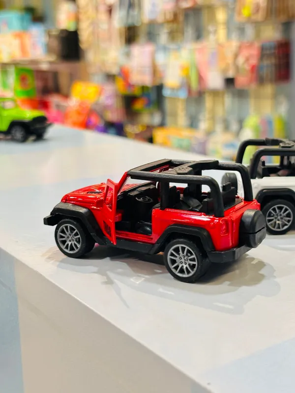 Red_Die-Cast_Thar_Model_Toy_Jeep_For_Kids_Car